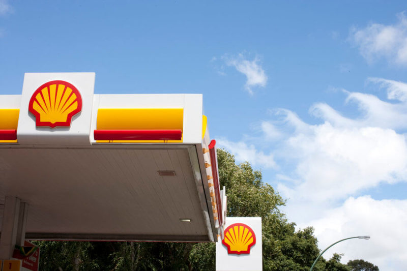 A Shell Fueling Station